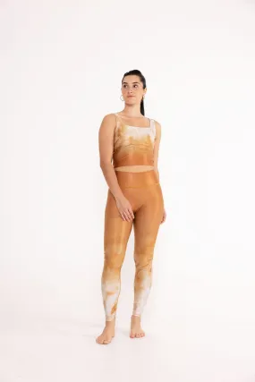 Camila Legging Pigment Ombre Gold