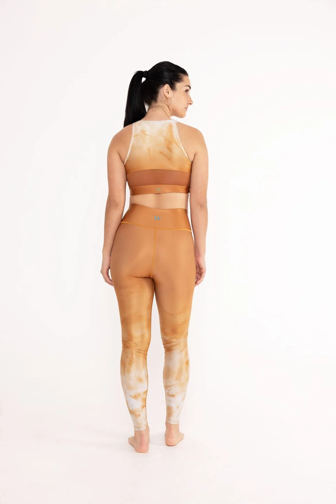 Camila Legging Pigment Ombre Gold