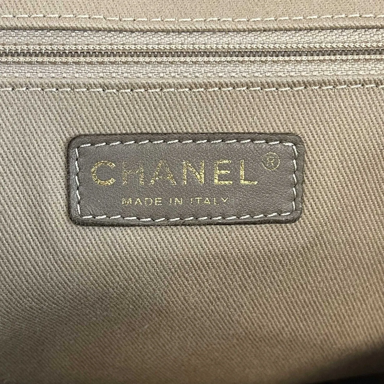 CHANEL - Caviar Large Edy Reissue Black Tote / Shoulder Bag