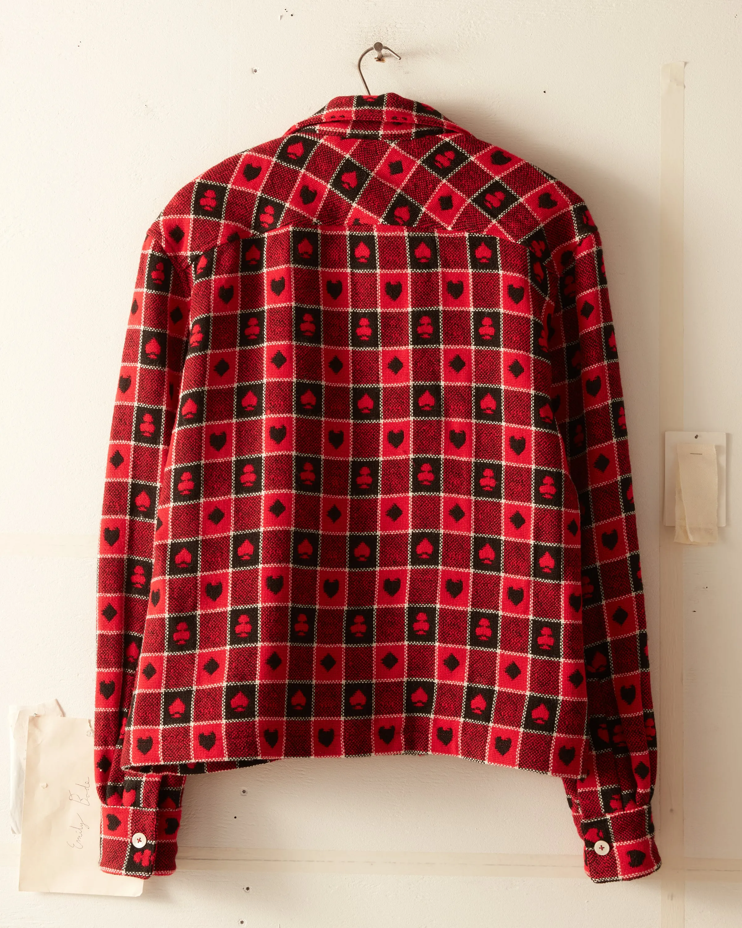 Checkerboard Card Overshirt - M/L