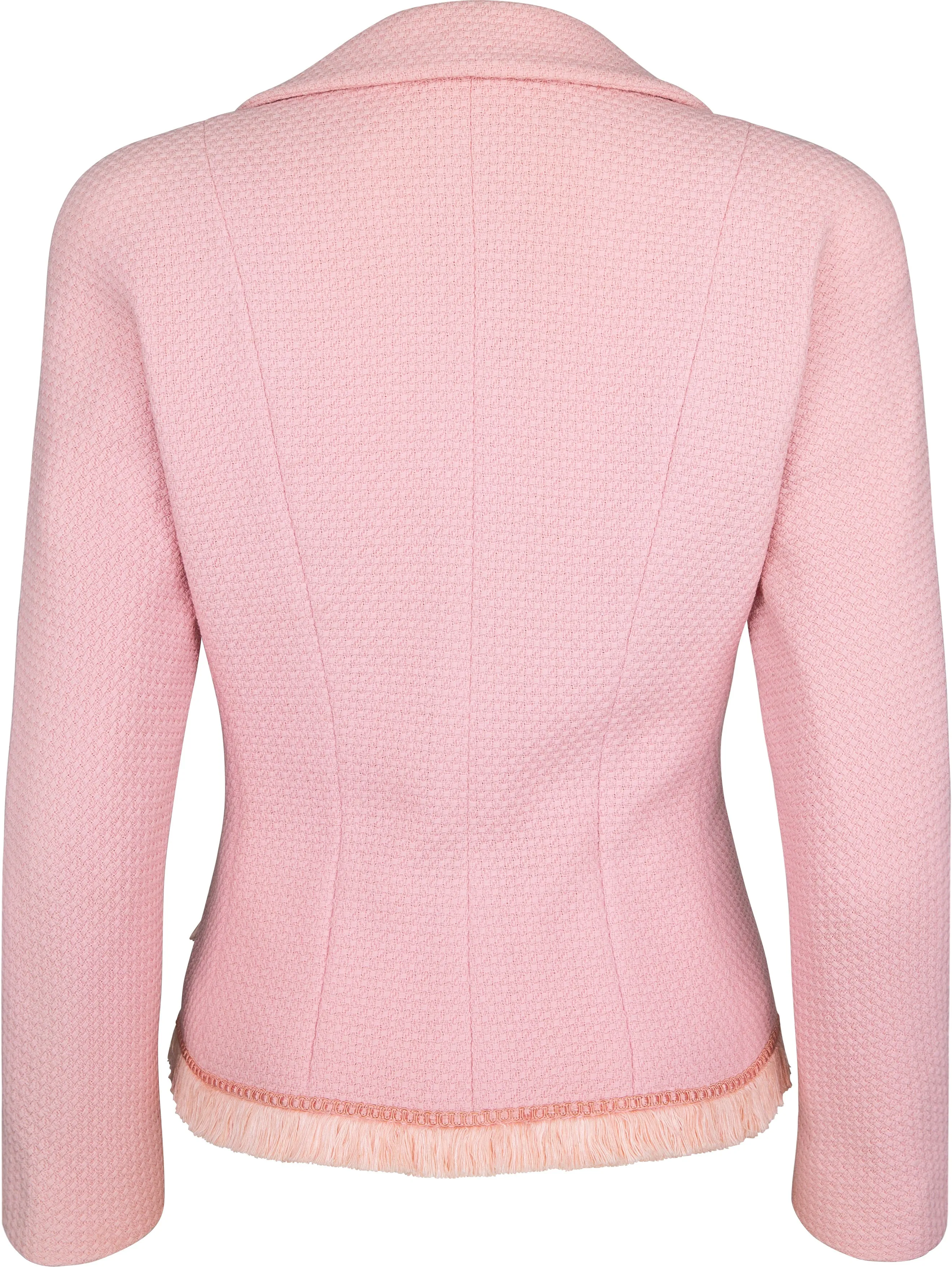 Christian Dior Fall 1997 Pink Runway Blazer Jacket