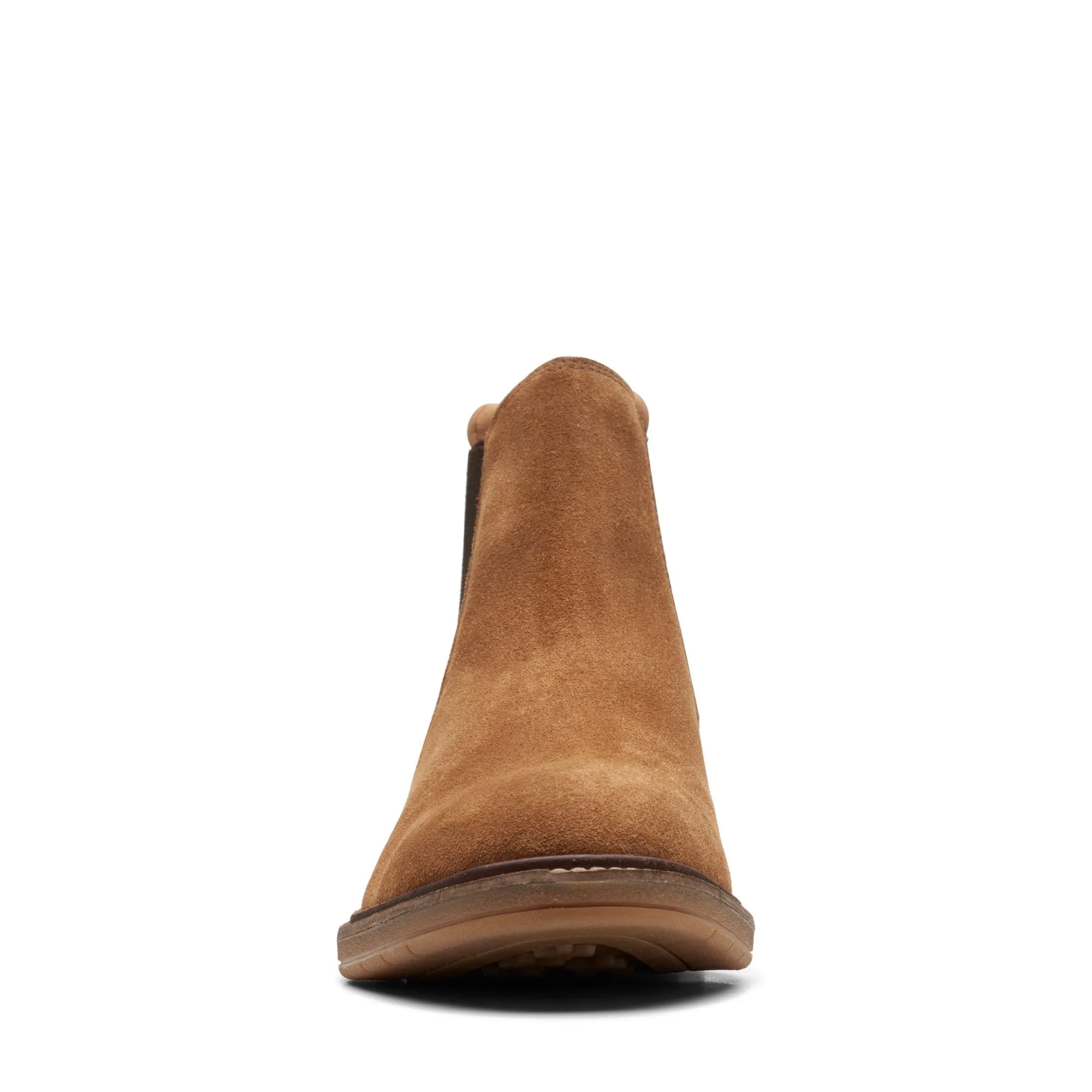 Clarks Clarkdale Hall Cognac Suede