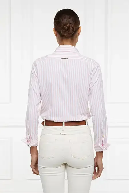 Classic Button Down Shirt (Pink Stripe)