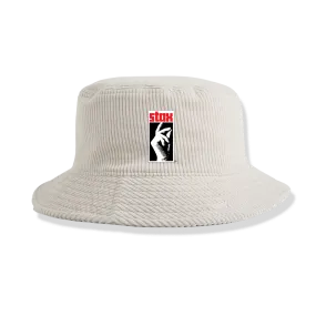 Classic Finger Snap Bucket Hat (Bone)