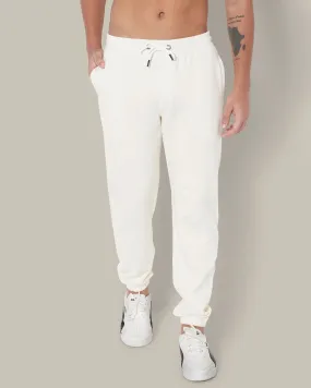 Classic Jogger: Ivory Cream