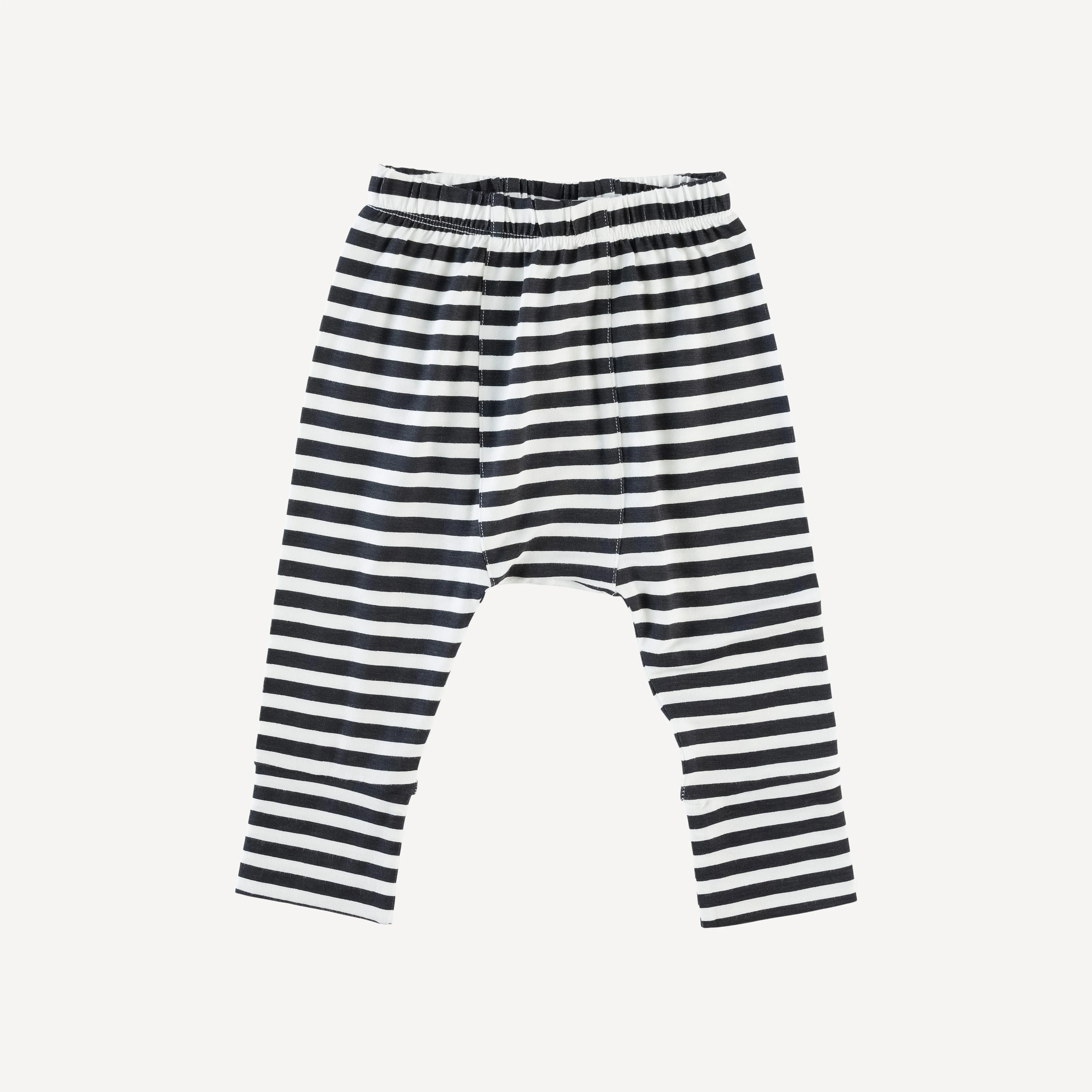 classic panda pant | black stripe | bamboo