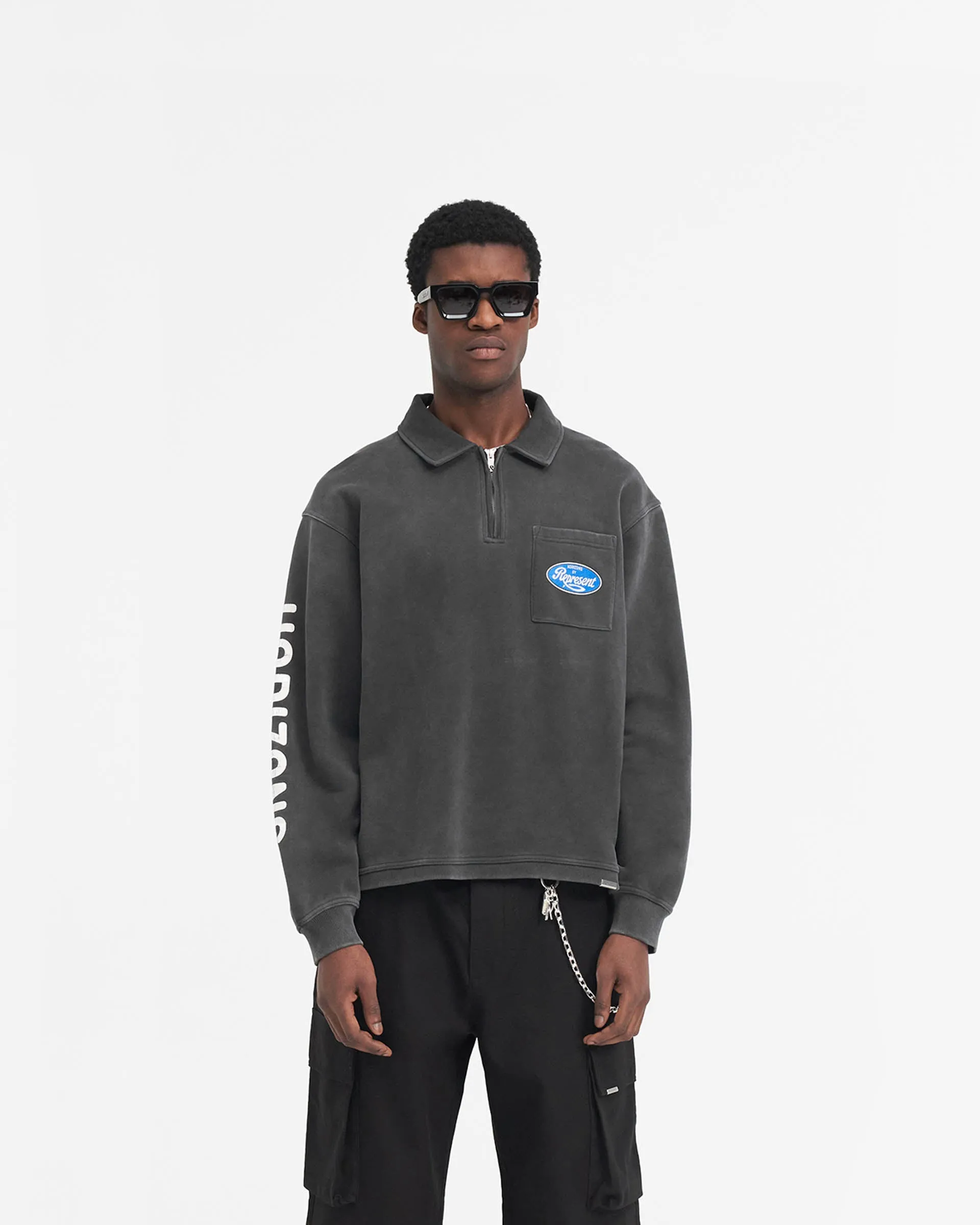 Classic Parts Quarter Zip - Aged Black