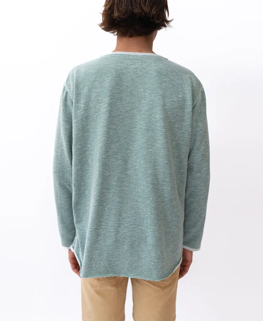 Classic Rag Top | Surf Green Marle