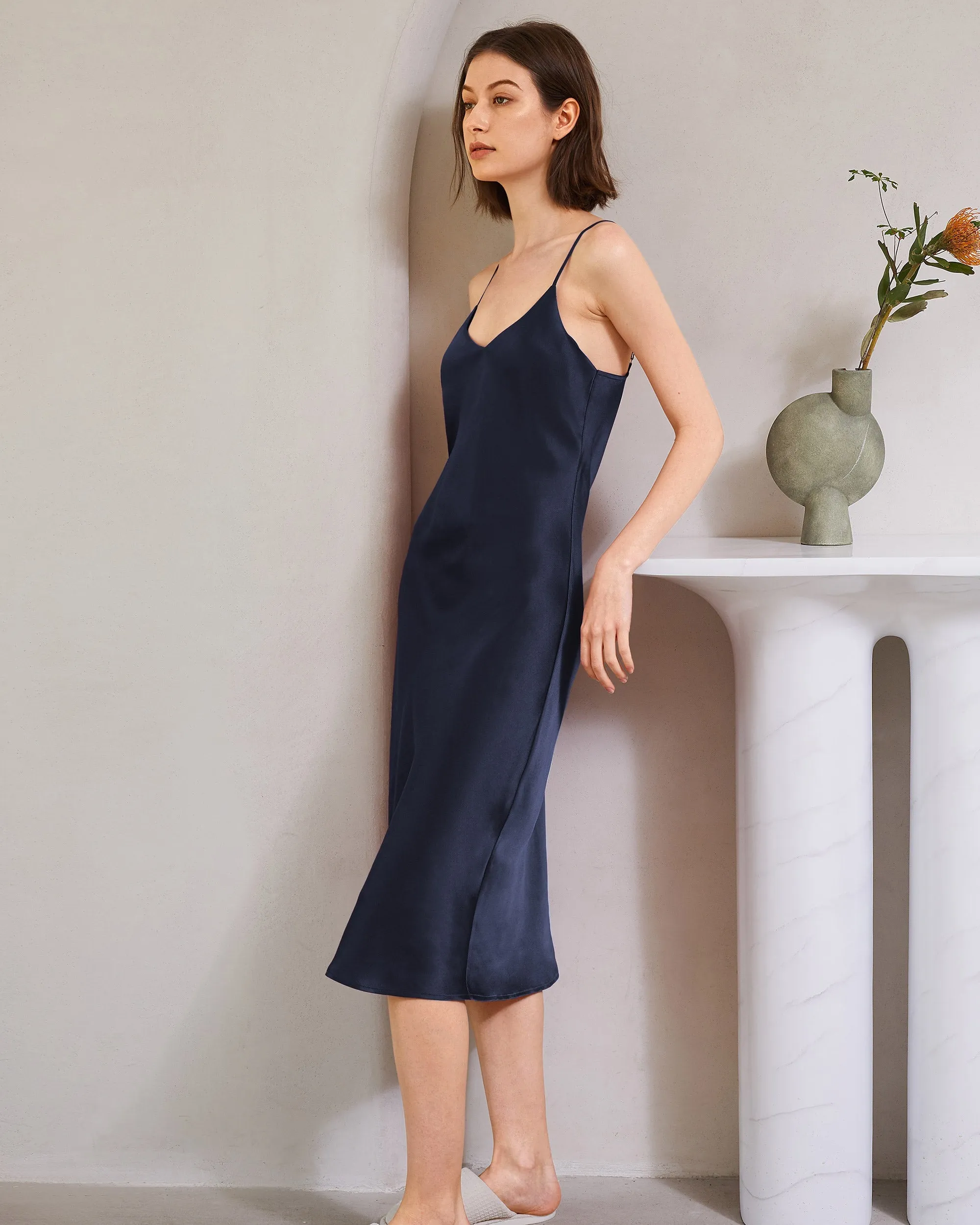 Clearance Classic Silk Night Gown