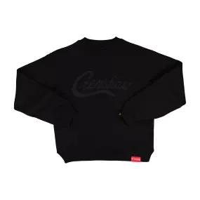 Crenshaw Crewneck - Black/Black