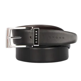 Cross Belt Santiago 35Mm Pronged Buckle Black/Brown 7100