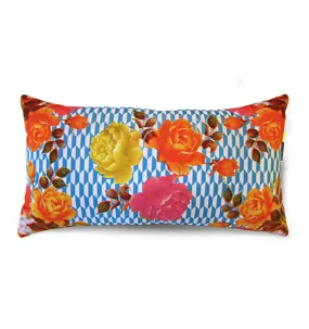 Damascene Roses 2 | Velvet Cushion