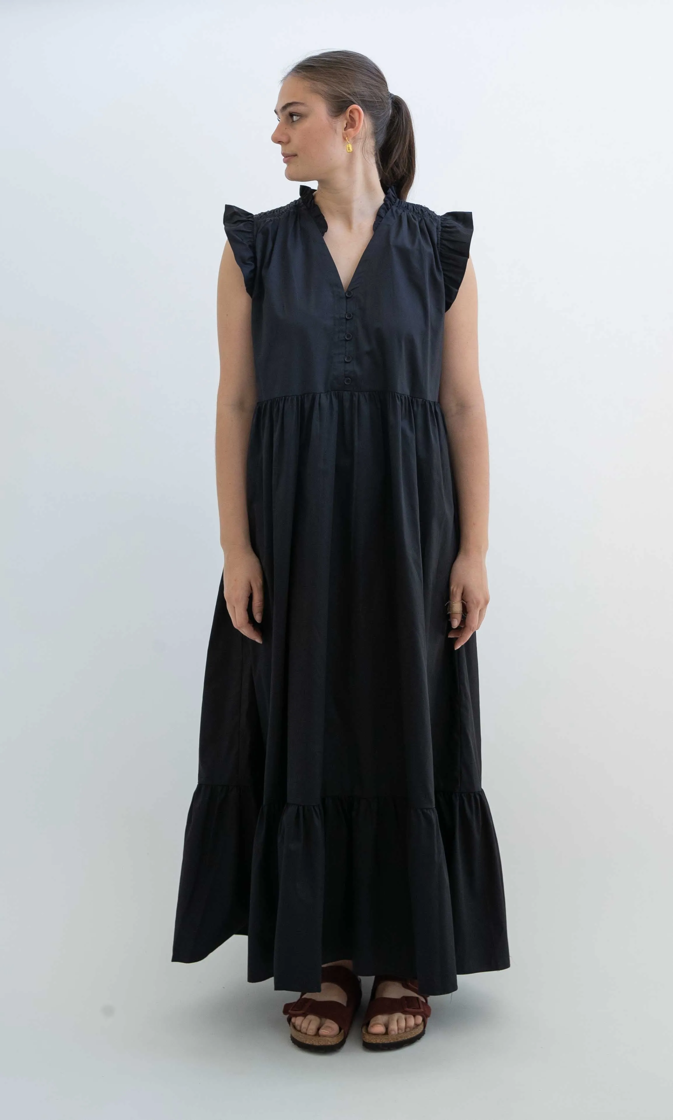 Devotion Twins Askeli Long dress in Black