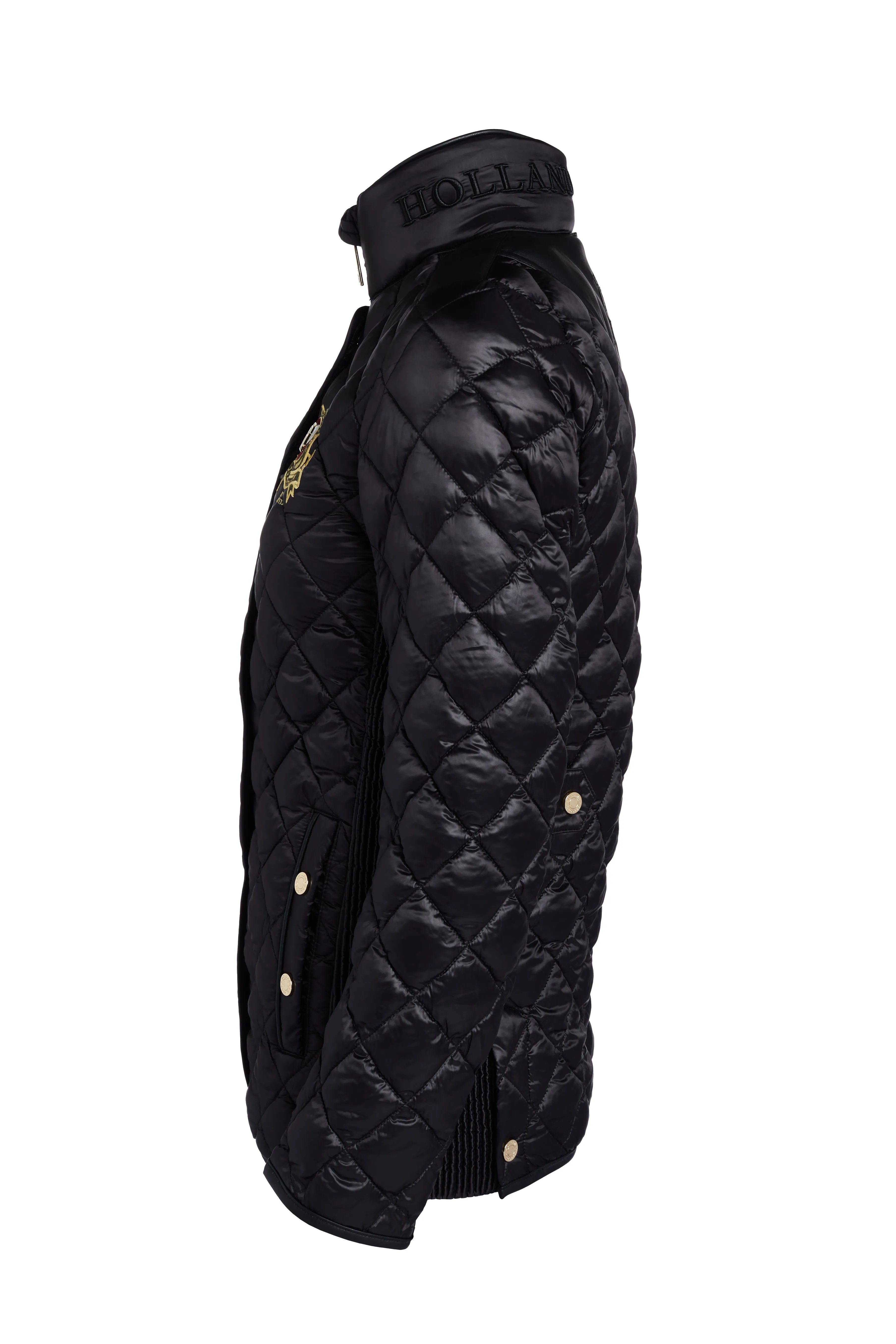 Diamond Quilt Classic Jacket (Black)