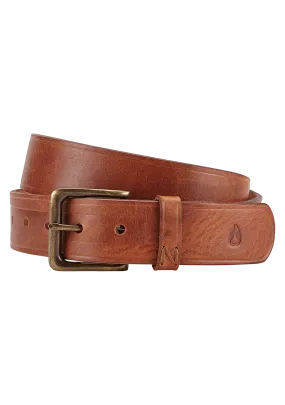 DNA Leather Belt - Brown Wash