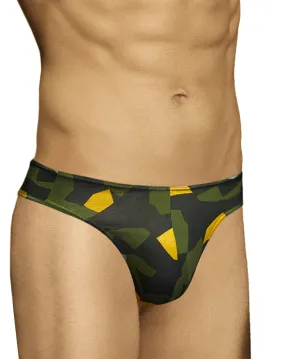 Doreanse 1303-prn Camosaic Thong Green