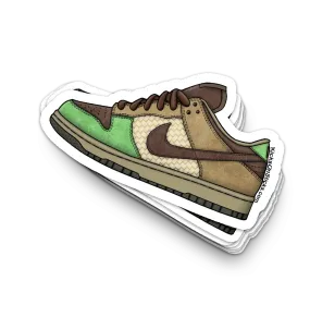 Dunk Low "Aloha KicksHawaii" Sneaker Sticker