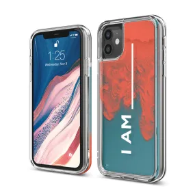 Elago iPhone 11/11 Pro/11 Pro Max Sand Case I AM: Italian Rose (Pink) / Peacock Blue