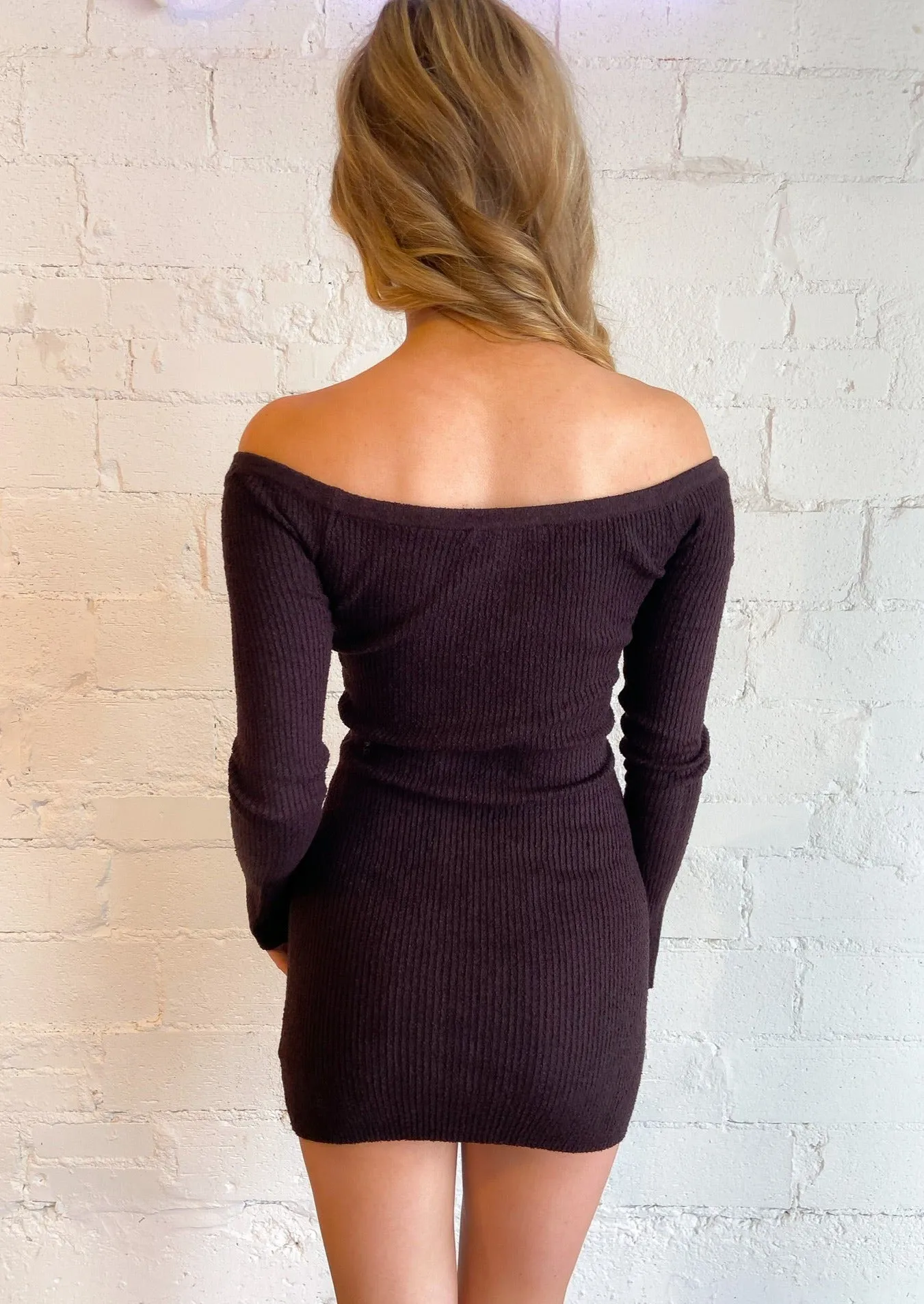 Espresso Time Sweater Dress