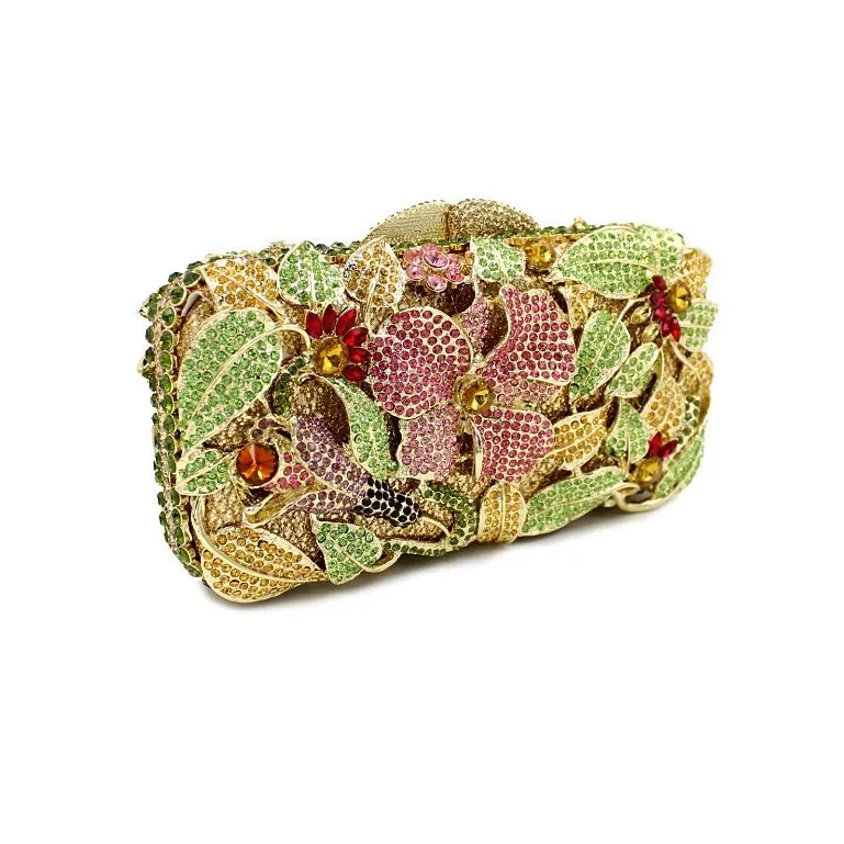 Evening Bag,Bridal Clutch,Springtime Charm Proms Clutch -i7bags