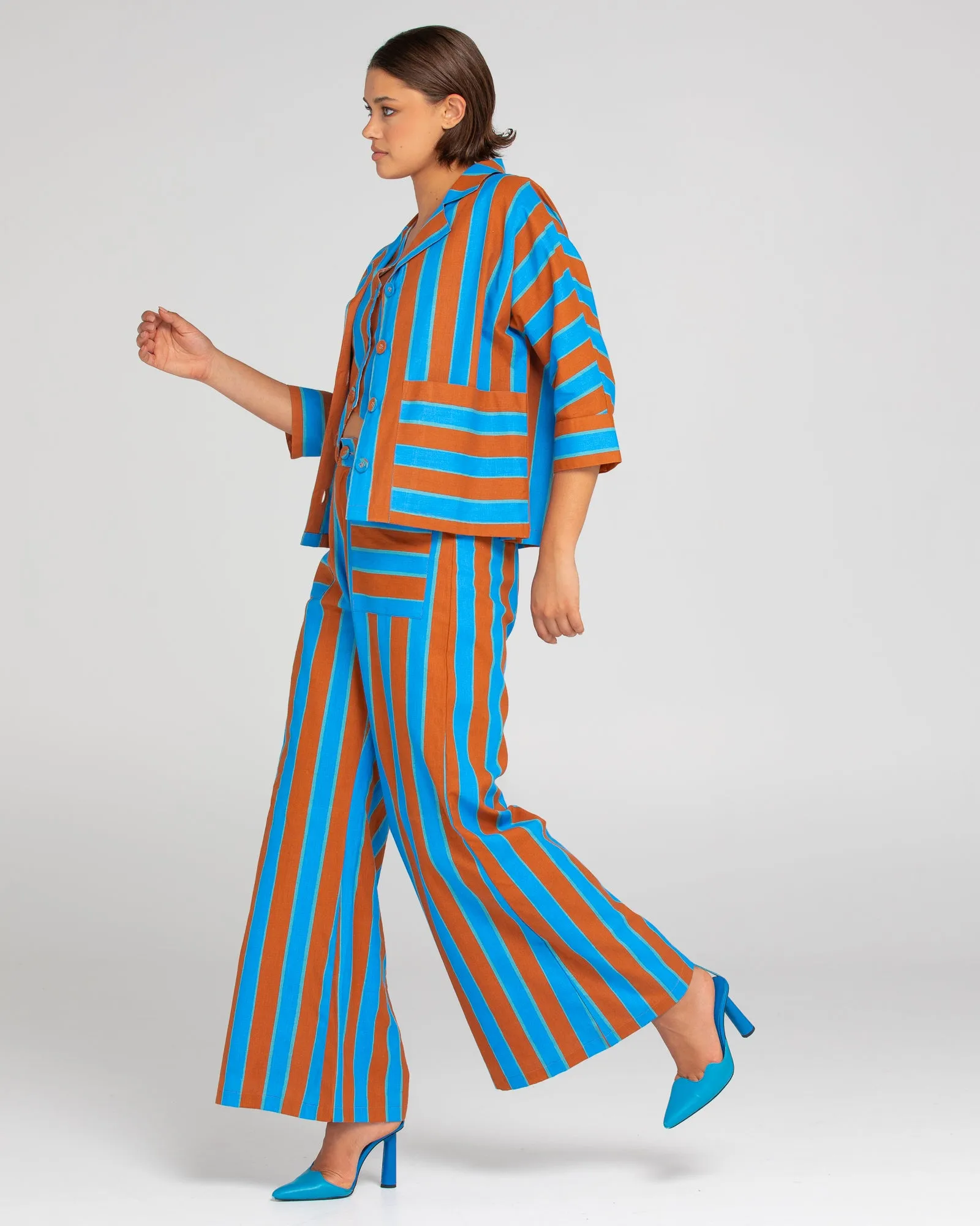 Fay Pant - Cabana Stripe