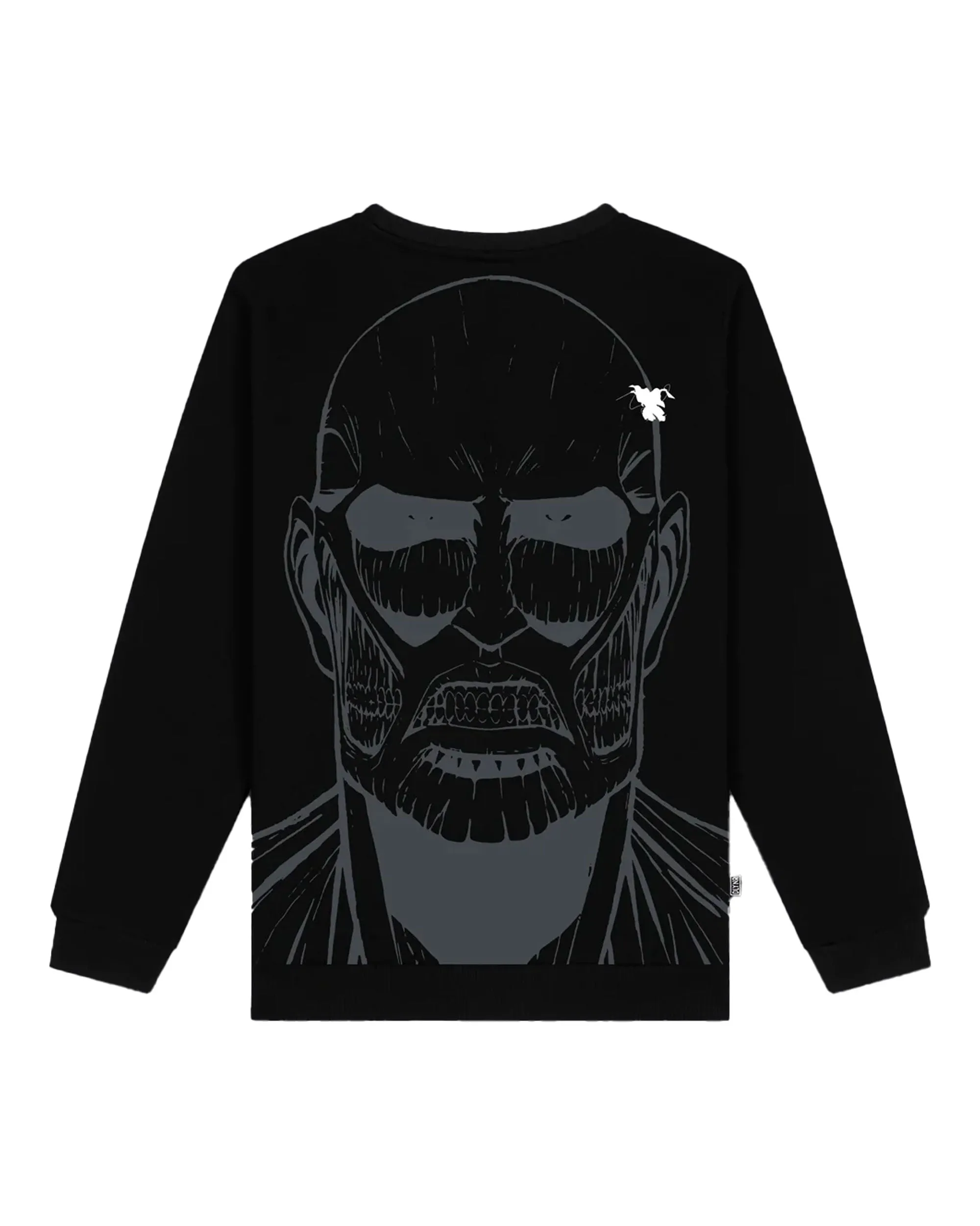 Felpa Uomo Dolly Noire Colossal Titan Crewneck Black