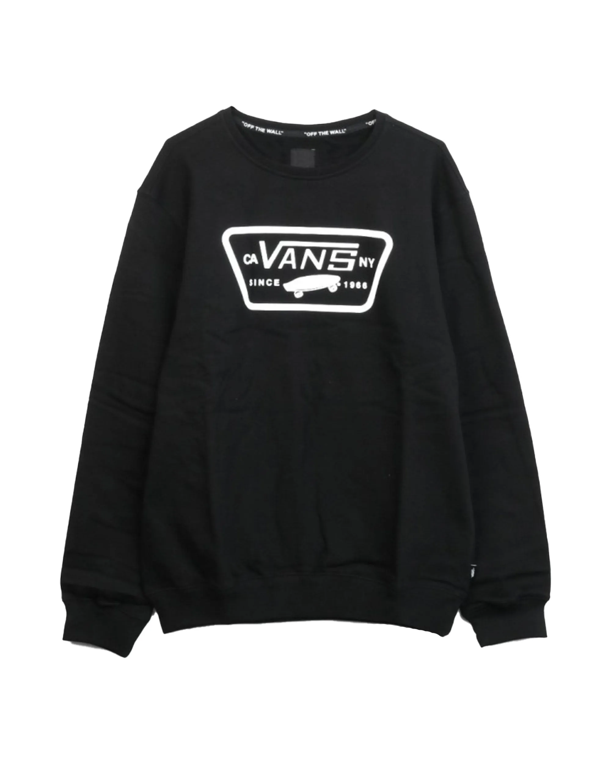 Felpa Uomo Vans Full Patch Crew II Black