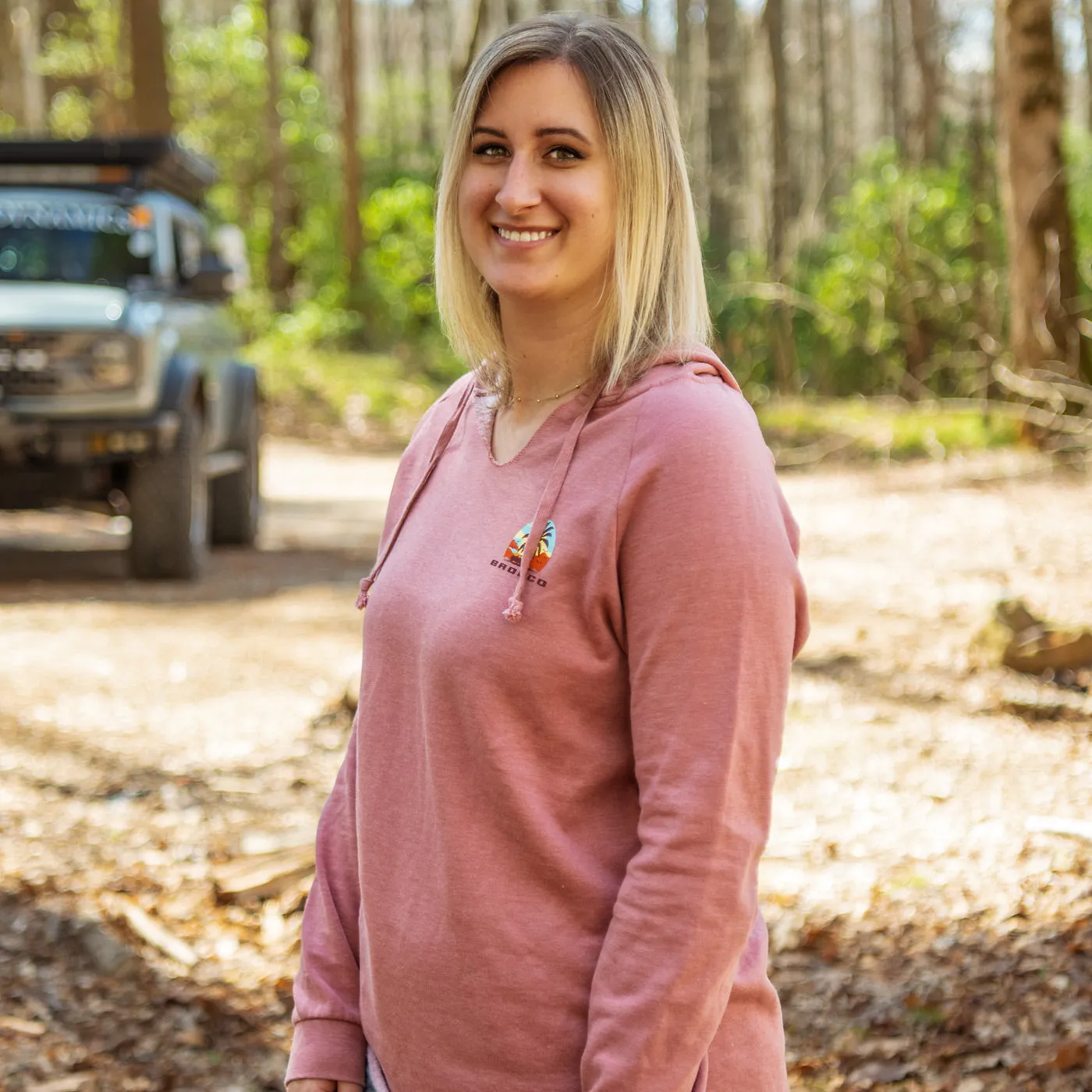 Ford Bronco Women's Beach Hoodie