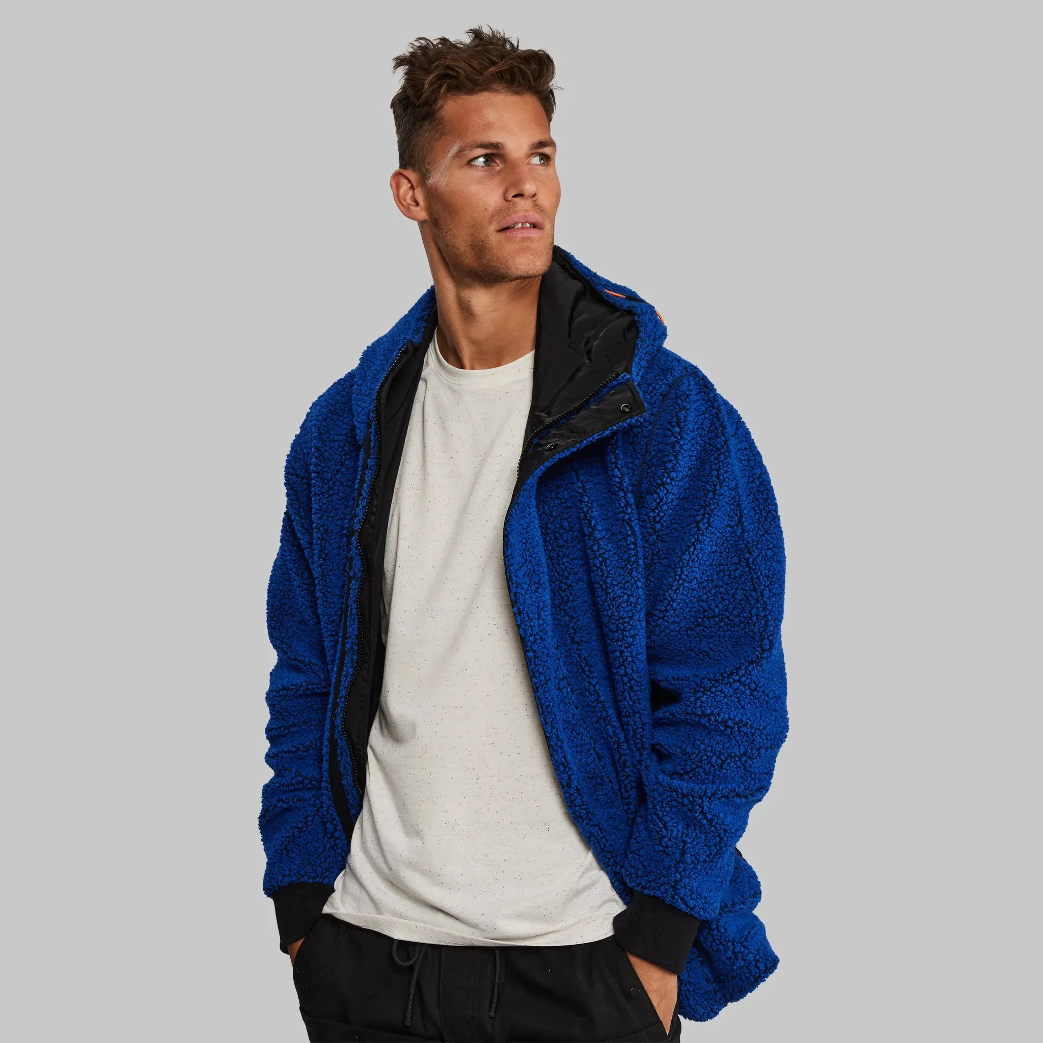 Garbage Fleece. Blue edition