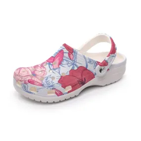 Garden Glam - Print Women's Classic Clogs