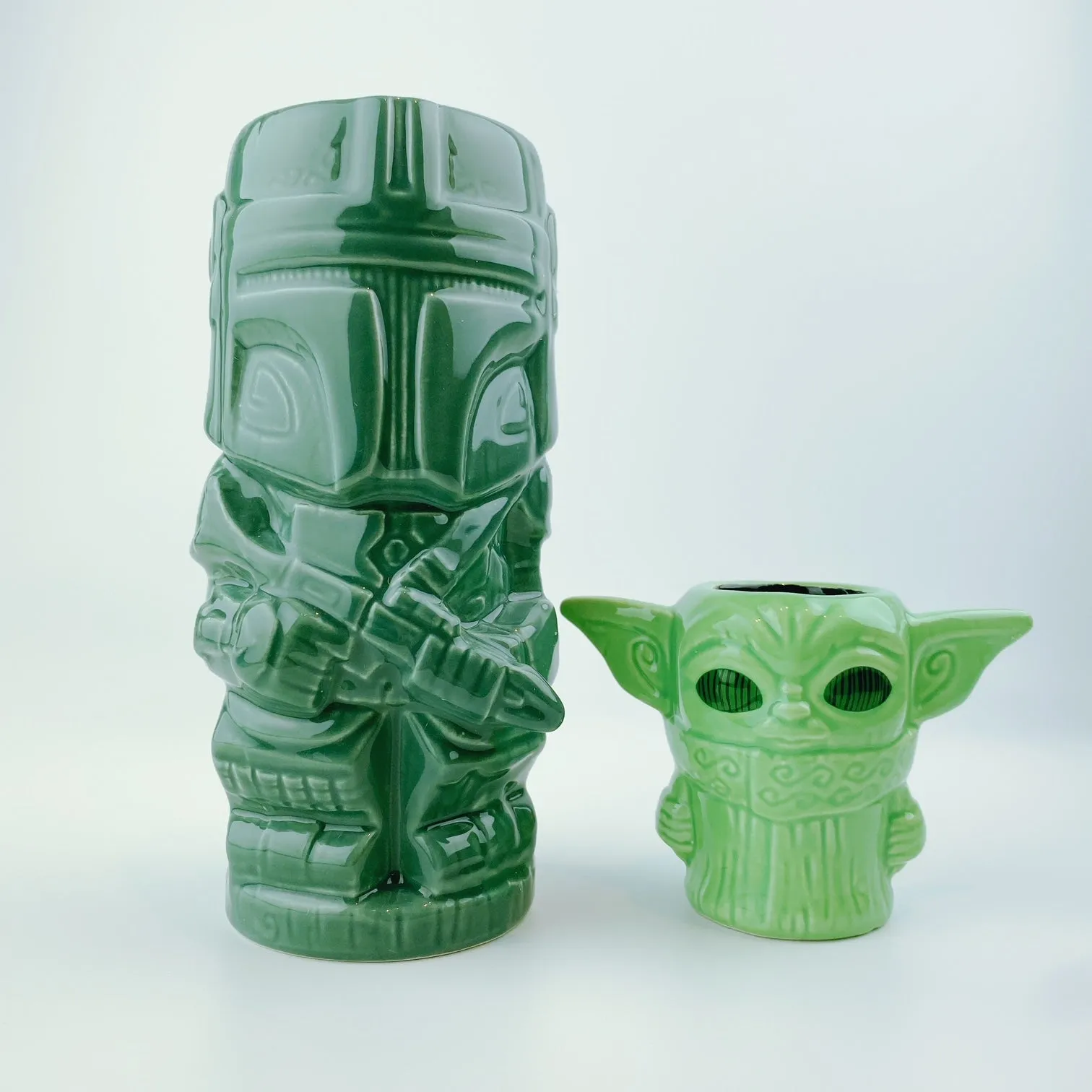 Geeki Tikis Star Wars The Mandalorian & the child Ceramic Drinking Mug 2 packs