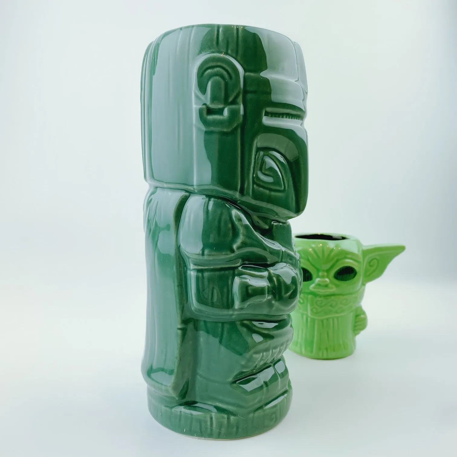 Geeki Tikis Star Wars The Mandalorian & the child Ceramic Drinking Mug 2 packs