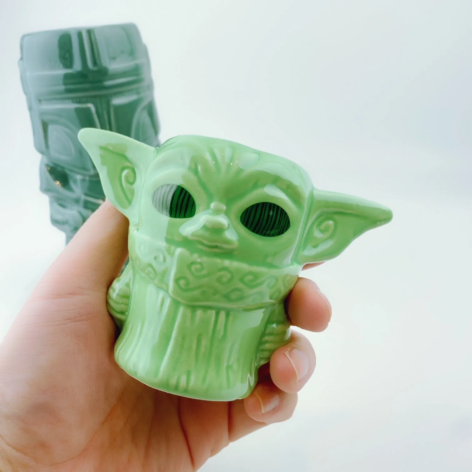 Geeki Tikis Star Wars The Mandalorian & the child Ceramic Drinking Mug 2 packs