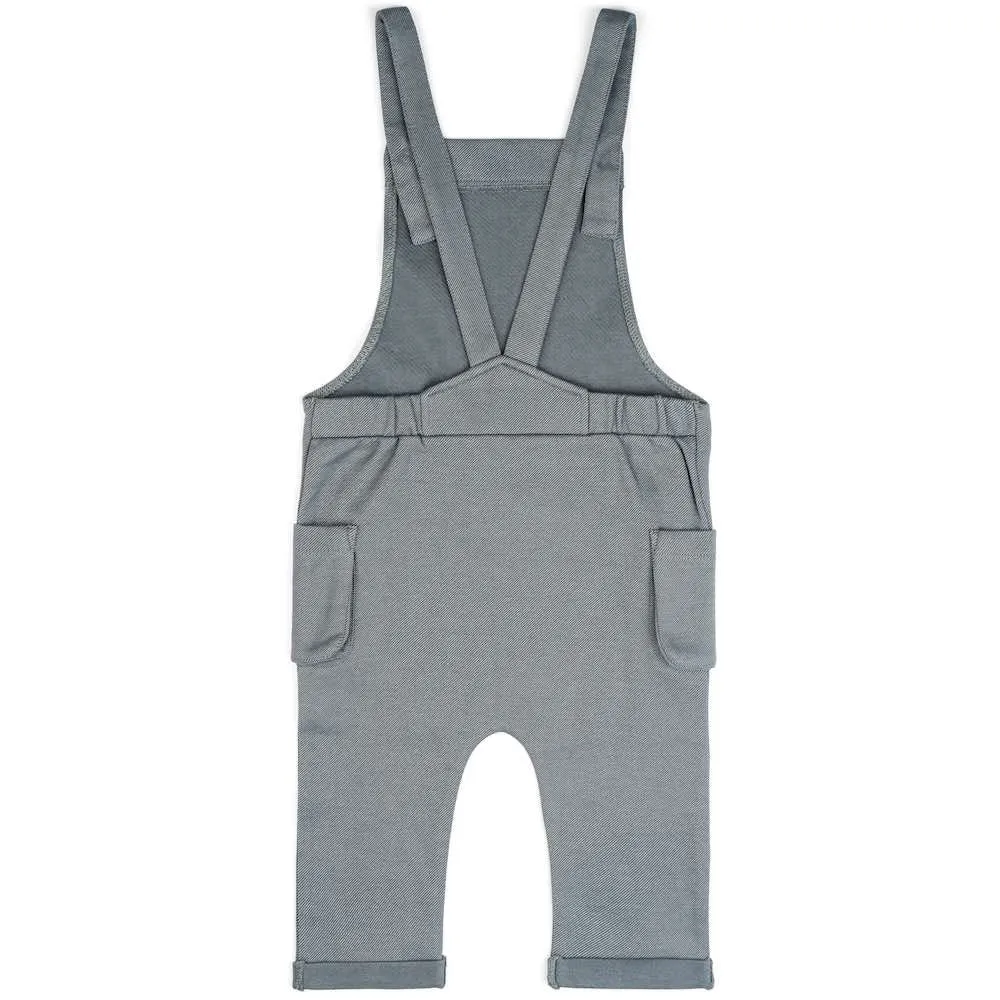 Greige Baby Classic Denim Overall