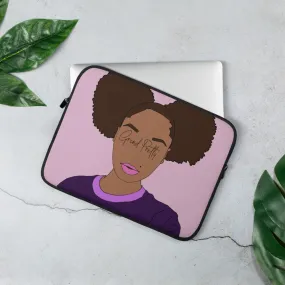 Grind Pretty Laptop Sleeve - Pretty Puffs