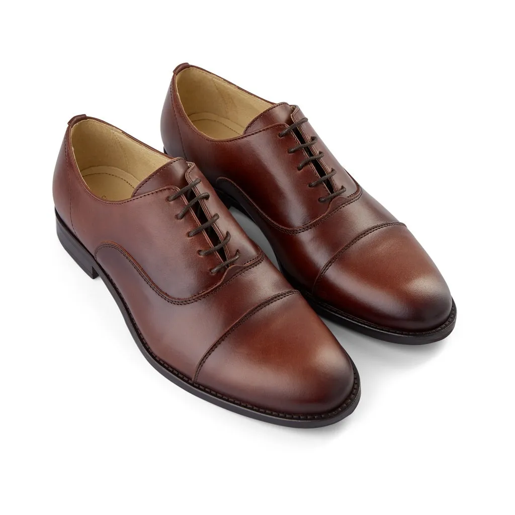 Harry Læder Oxford - BROWN