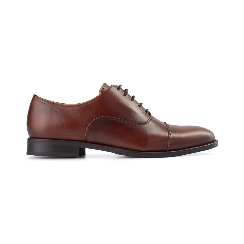 Harry Læder Oxford - BROWN