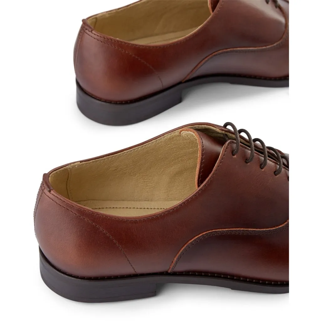 Harry Læder Oxford - BROWN