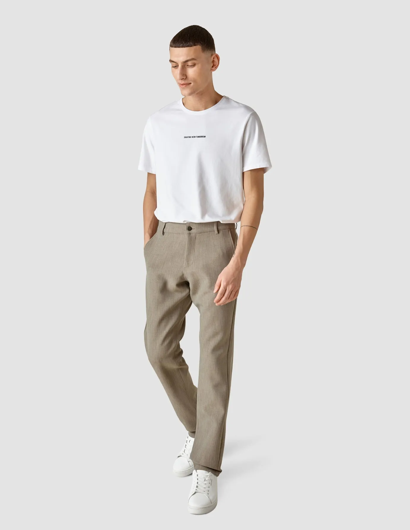 Heavy Edition Pants Regular Khaki Melange