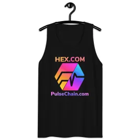 HEX.COM/PulseChain.com Men’s Premium Tank Top