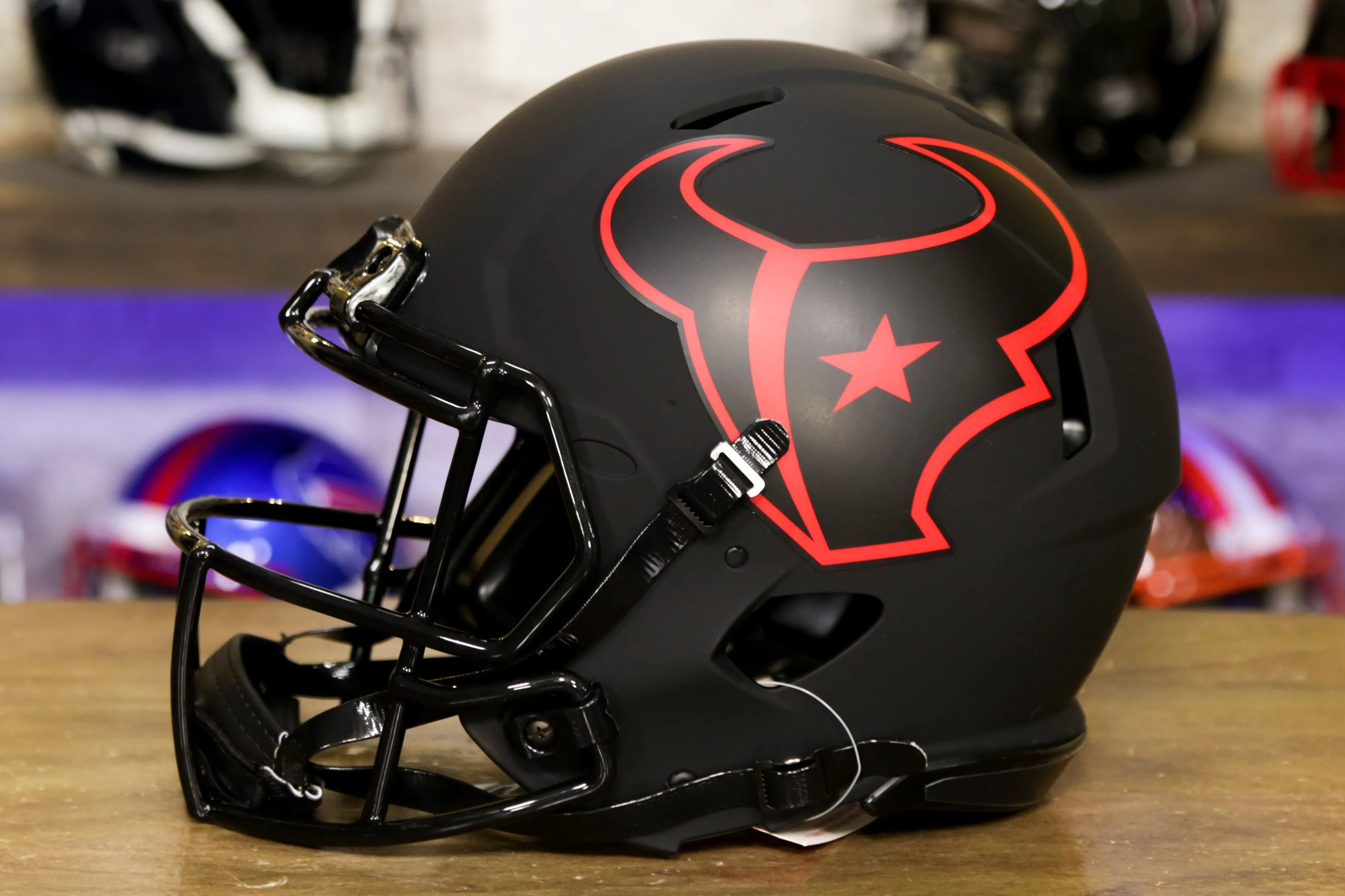 Houston Texans Riddell Speed Authentic Helmet - Eclipse