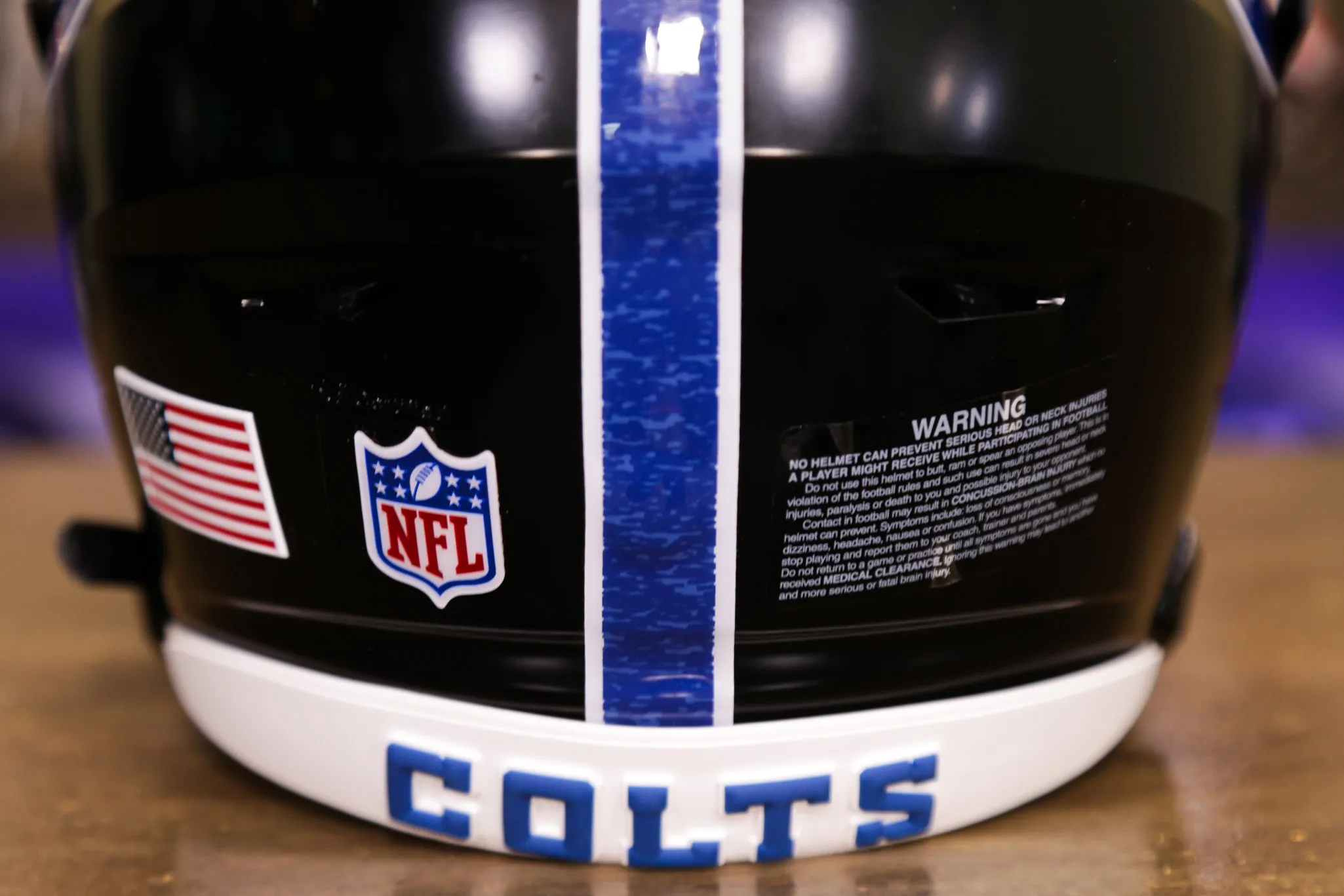 Indianapolis Colts Riddell SpeedFlex Helmet - GG Edition 00223