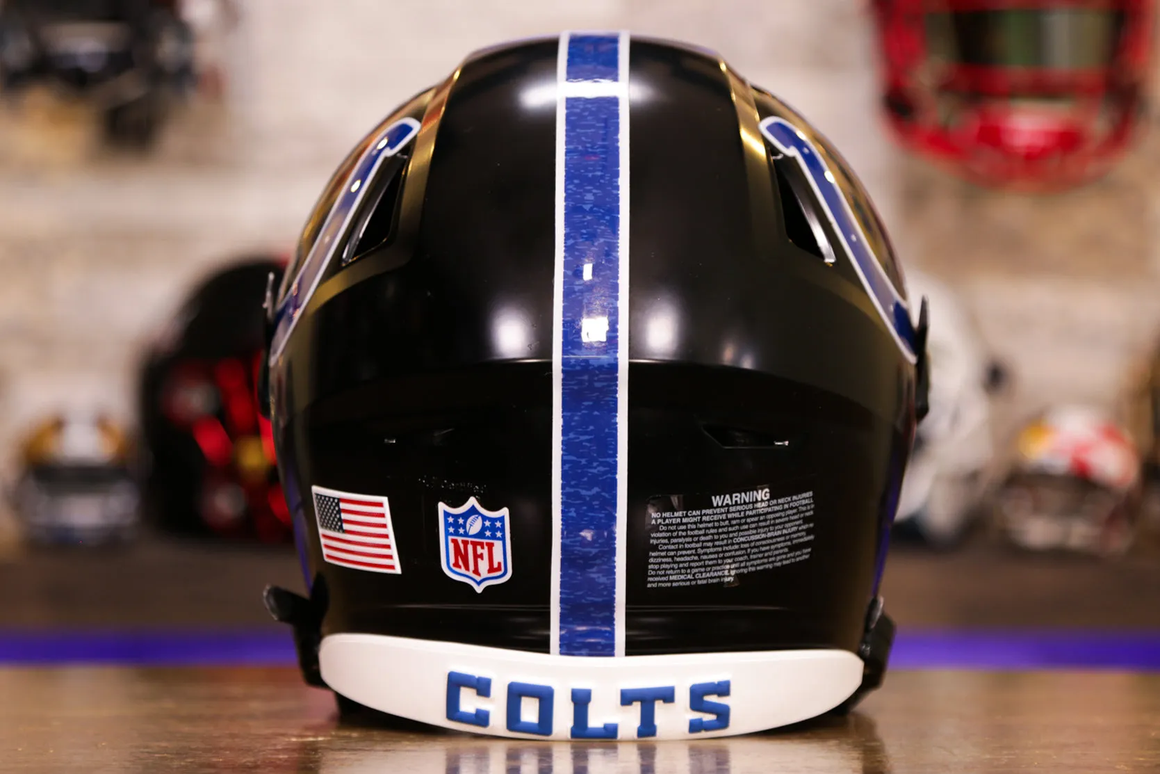 Indianapolis Colts Riddell SpeedFlex Helmet - GG Edition 00223