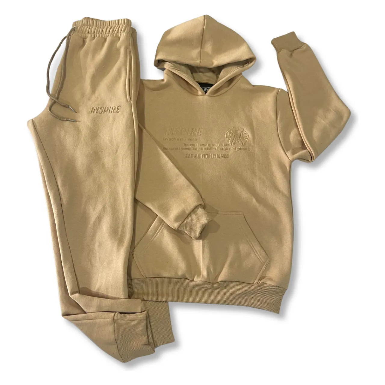 INSPIRE  - Jogger suits "TAN"