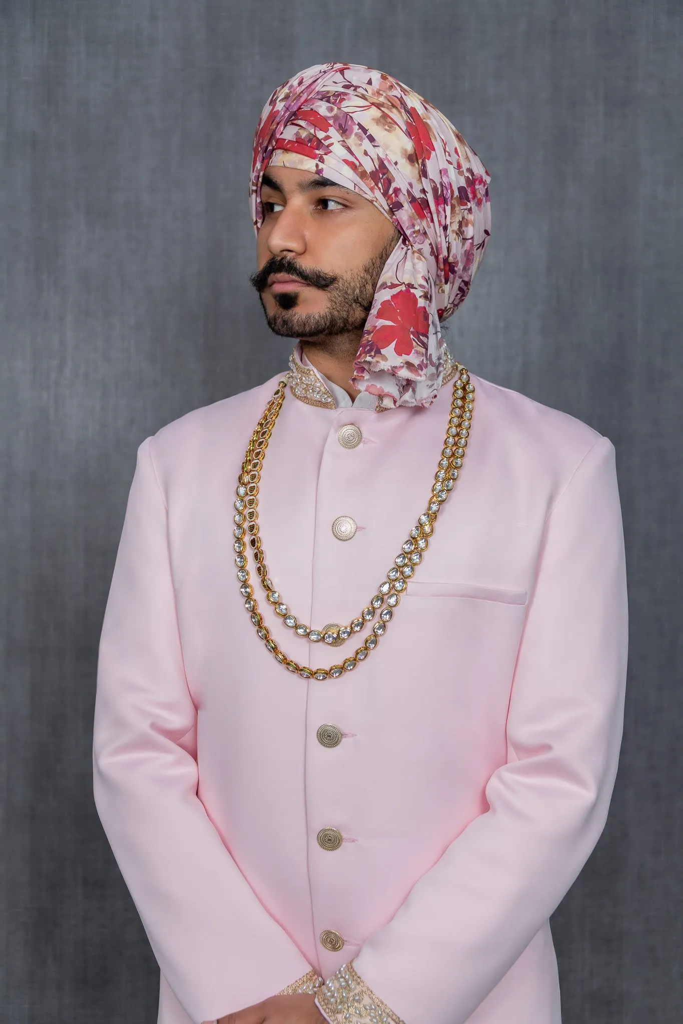 ISHAAN Floral Turban