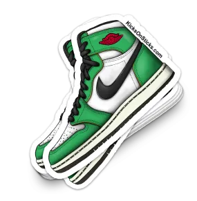 Jordan 1 "Lucky Green" Sneaker Sticker