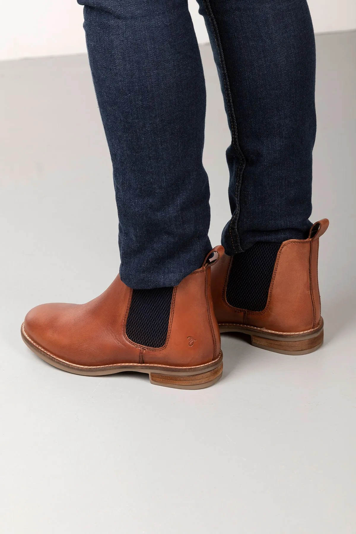 Ladies Leather Chelsea Boots - Kirby