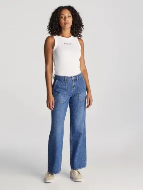 lee Riders Mid Vintage Wide Leg Jean