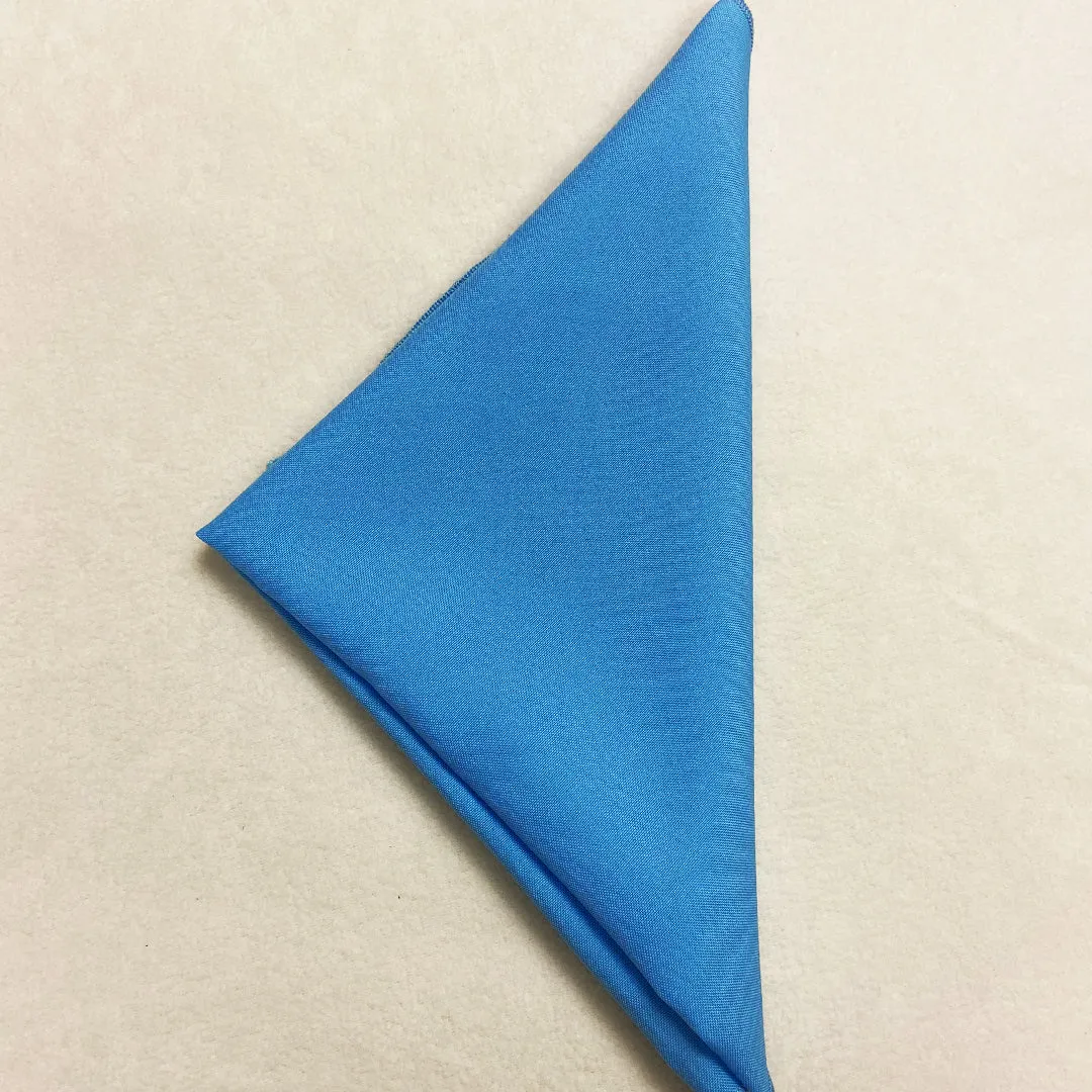 Light Blue Polyester Napkin