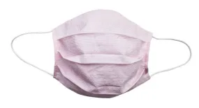 Light Pink Stripes Face Mask (Adult)